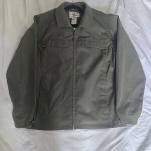 L.L. Bean Olive Green Zip Jacket